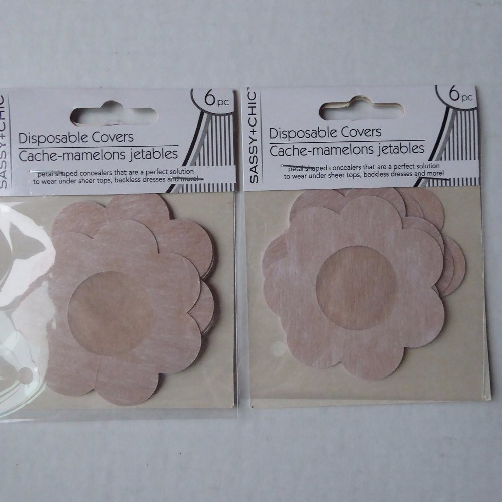 COPY - SASSY+CHIC SET OF 2: 12PC DISPOSABLE COVERS